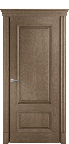 Дверь межкомнатная Rosso 2 Цвет Дуб Мускат Покрытие Шпон натуральный  Наличник Британия Цена 60300