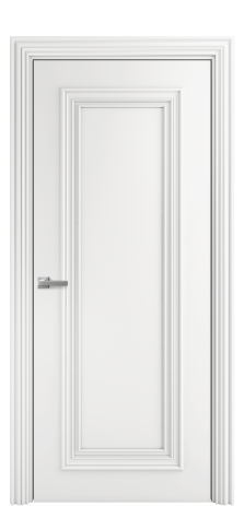 Дверь межкомнатная Modena 1 Цвет Белый Покрытие Эмаль  Наличник ML 85 Цена 60075