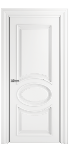 Дверь межкомнатная Venice 6 Цвет Белый Покрытие Эмаль  Наличник Modern 110 Цена 79475