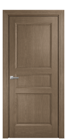 Дверь межкомнатная Garda 4 Цвет Дуб Мускат Покрытие Шпон натуральный  Наличник WL85 Цена 51200