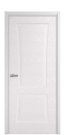 Дверь межкомнатная Dino 2 Цвет Крем Brash Покрытие Эмаль брашированная  Наличник L 50 Цена 47575