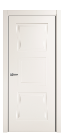 Дверь межкомнатная Dino 3 Цвет Молочный Покрытие Эмаль  Наличник L 75 Цена 36925