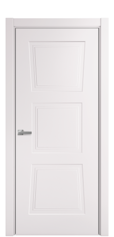 Дверь межкомнатная Dino 3 Цвет Крем Покрытие Эмаль  Наличник L 75 Цена 36925