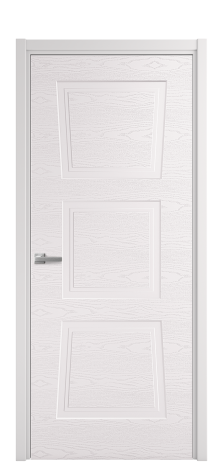 Дверь межкомнатная Dino 3 Цвет Крем Brash Покрытие Эмаль брашированная  Наличник L 50 Цена 47575