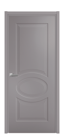 Дверь межкомнатная Lina 6 Цвет Ирис Покрытие Эмаль  Наличник L 50 Цена 40625