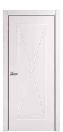 Дверь межкомнатная Marko 1 Цвет Крем Покрытие Эмаль  Наличник L 75 Цена 36925