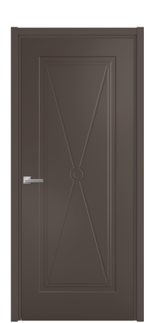 Дверь межкомнатная Marko 1 Цвет Коричневый Покрытие Эмаль  Наличник L 50 Цена 40625