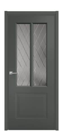 Дверь межкомнатная Paulo 2 Цвет Пихтовый Покрытие Эмаль  Наличник L 50 Цена 42680