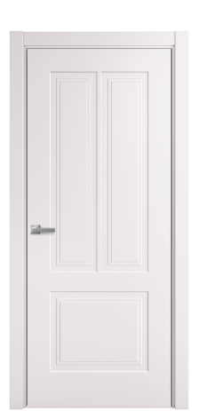 Дверь межкомнатная Paulo 2 Цвет Крем Покрытие Эмаль  Наличник L 75 Цена 36925