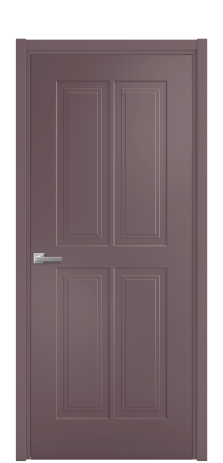 Дверь межкомнатная Паола 3 Цвет Лиловый Покрытие Эмаль  Наличник L 50 Цена 41718