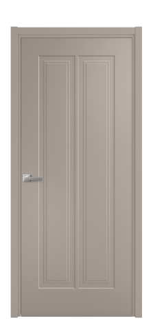 Дверь межкомнатная Paulo 4 Цвет Какао Покрытие Эмаль  Наличник L 50 Цена 40475