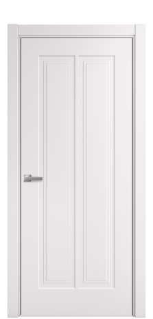 Дверь межкомнатная Paulo 4 Цвет Крем Покрытие Эмаль  Наличник L 75 Цена 36925