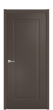 Дверь межкомнатная Рино 1 Цвет Коричневый Покрытие Эмаль  Наличник L 50 Цена 41718