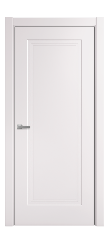 Дверь межкомнатная Rino 1 Цвет Крем Покрытие Эмаль  Наличник L 75 Цена 40475