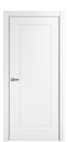Дверь межкомнатная Rino 1 Цвет Белый Покрытие Эмаль  Наличник L 75 Цена 32305