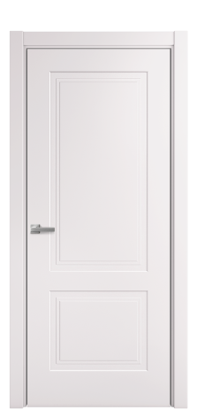 Дверь межкомнатная Rino 2 Цвет Крем Покрытие Эмаль  Наличник L 75 Цена 40475