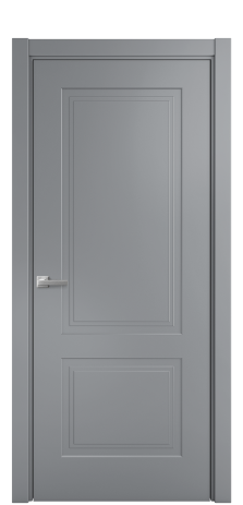 Дверь межкомнатная Rino 2 Цвет Гриджио Покрытие Эмаль  Наличник L 75 Цена 41718