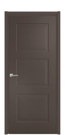 Дверь межкомнатная Rino 3 Цвет Коричневый Покрытие Эмаль  Наличник L 50 Цена 40625