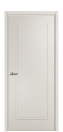 Дверь межкомнатная Plaine 1 Цвет Дымчатый Покрытие Эмаль  Наличник L 50 Цена 39475