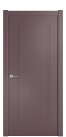 Дверь межкомнатная Plaine 1 Цвет Лиловый Покрытие Эмаль  Наличник L 75 Цена 40668