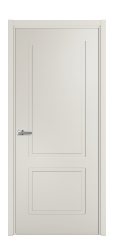 Дверь межкомнатная Plaine 2 Цвет Дымчатый Покрытие Эмаль  Наличник L 50 Цена 39475