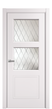 Дверь межкомнатная Plain 3 Цвет Крем Покрытие Эмаль  Наличник L 75 Цена 37350