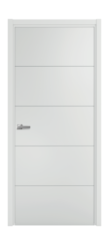 Дверь межкомнатная Linea 01 Цвет Облачный Покрытие Эмаль  Наличник L 50 Цена 39475