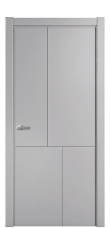 Дверь межкомнатная Linea 04 Цвет Галечный Покрытие Эмаль  Наличник L 75 Цена 35975