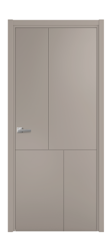 Дверь межкомнатная Linea 04 Цвет Какао Покрытие Эмаль  Наличник L 50 Цена 39675