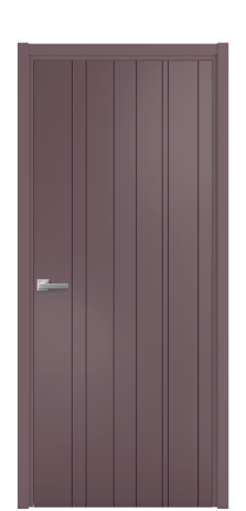 Дверь межкомнатная Lingo 02 Цвет Лиловый Покрытие Эмаль  Наличник L 50 Цена 39675