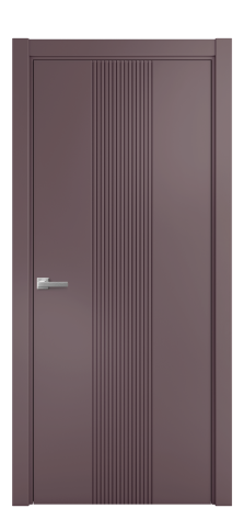 Дверь межкомнатная Mezzo 11 Цвет Лиловый Покрытие Эмаль  Наличник L 75 Цена 38925