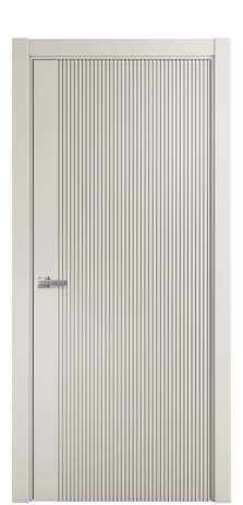 Дверь межкомнатная Mezzo 12 Цвет Дымчатый Покрытие Эмаль  Наличник L 75 Цена 38925