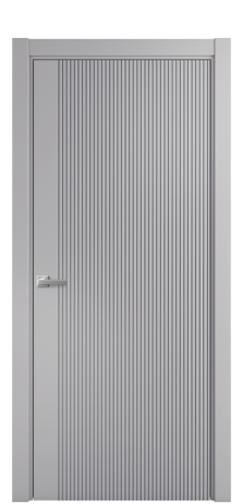 Дверь межкомнатная Mezzo 12 Цвет Галечный Покрытие Эмаль  Наличник L 75 Цена 38925