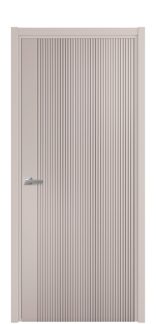 Дверь межкомнатная Mezzo 12 Цвет Пудра Покрытие Эмаль  Наличник L 50 Цена 42625