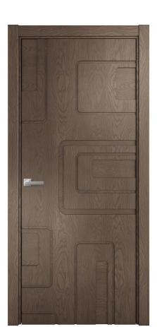 Дверь межкомнатная Capriccio 01 Цвет Дуб Марракеш Покрытие Шпон натуральный  Наличник L 75 Цена 64550