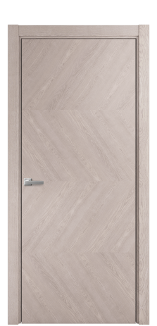 Дверь межкомнатная Unit 01 Цвет Дуб Имбирь Покрытие Шпон натуральный  Наличник L 75 Цена 52800