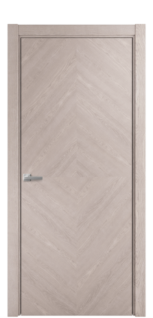 Дверь межкомнатная Unit 02 Цвет Дуб Имбирь Покрытие Шпон натуральный  Наличник L 75 Цена 52800