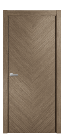 Дверь межкомнатная Unit 04 Цвет Дуб Кофе Покрытие Шпон масло  Наличник L 75 Цена 56675