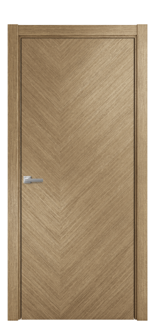 Дверь межкомнатная Unit 05 Цвет Дуб Янтарь Покрытие Шпон масло  Наличник L 75 Цена 51375