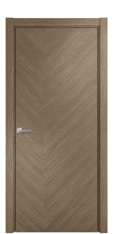 Дверь межкомнатная Unit 05 Цвет Дуб Кофе Покрытие Шпон масло  Наличник L 75 Цена 51375