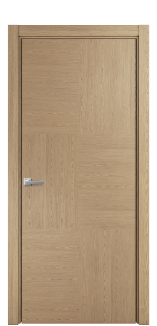 Дверь межкомнатная Unit 06 Цвет DUNA 1050C Покрытие Шпон Fine Line  Наличник L 75 Цена 41103