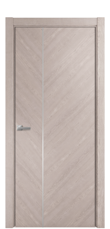 Дверь межкомнатная Unit Slot 10-111 Цвет Дуб Имбирь Покрытие Шпон натуральный  Наличник L 75 Цена 53800