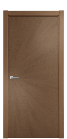 Дверь межкомнатная Юнит 07 Цвет Дуб Темный Покрытие Шпон натуральный  Наличник L 75 Цена 62050
