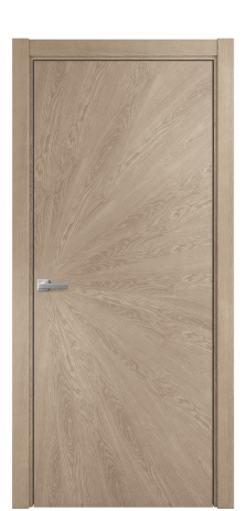 Дверь межкомнатная Unit 07 Цвет Дуб Песочный Покрытие Шпон натуральный  Наличник L 75 Цена 62050