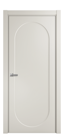 Дверь межкомнатная Ансе 1 Цвет Дымчатый Покрытие Эмаль  Наличник L 75 Цена 44475