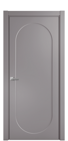 Дверь межкомнатная Ансе 1 Цвет Ирис Покрытие Эмаль  Наличник L 75 Цена 44475