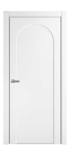Дверь межкомнатная Anse 2 Цвет Белый Покрытие Эмаль  Наличник L 75 Цена 40625