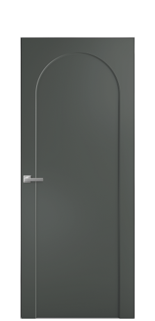 Дверь межкомнатная Anse 2 Цвет Пихтовый Покрытие Эмаль  Наличник Скрытый короб хром Цена 63200