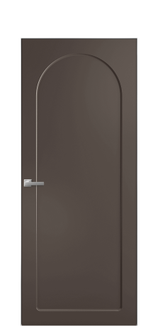 Дверь межкомнатная Anse 3 Цвет Коричневый Покрытие Эмаль  Наличник Скрытый короб хром Цена 63200