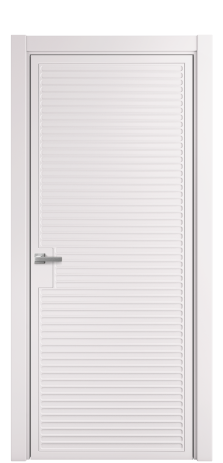 Дверь межкомнатная Space 01 Цвет Крем Покрытие Эмаль  Наличник L 75 Цена 47325